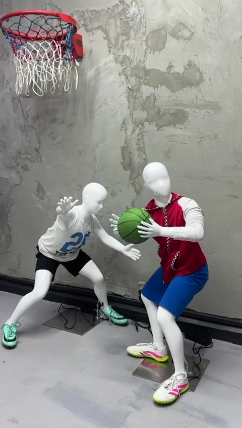 Çocuk Basketçi Mankenler