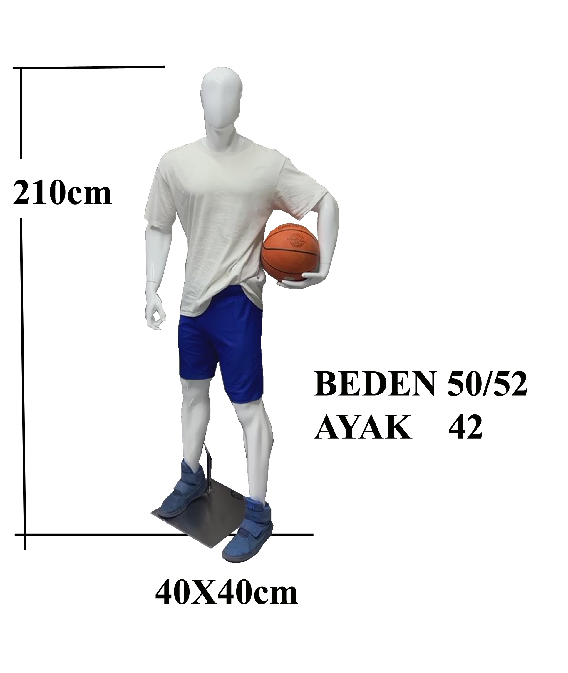 Erkek Basketçi Manken